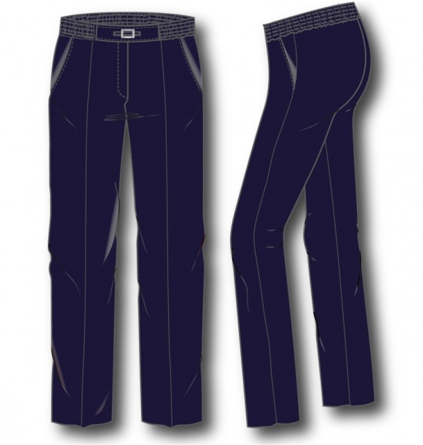 Livia-z  Pantalon elastiek rondom gesp